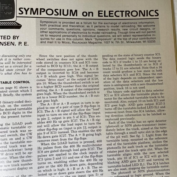 Model Railroader Magazine August 1982 Vol 49 Mp 8 Train Enthusiast Tioga Pass u - Picture 3 of 11